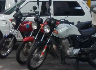 Motos da frota Translight